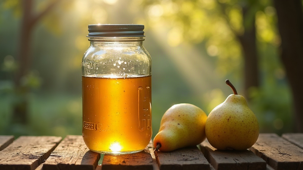 Grow a Vinegar Mother from Pear Cider for Perry Vinegar