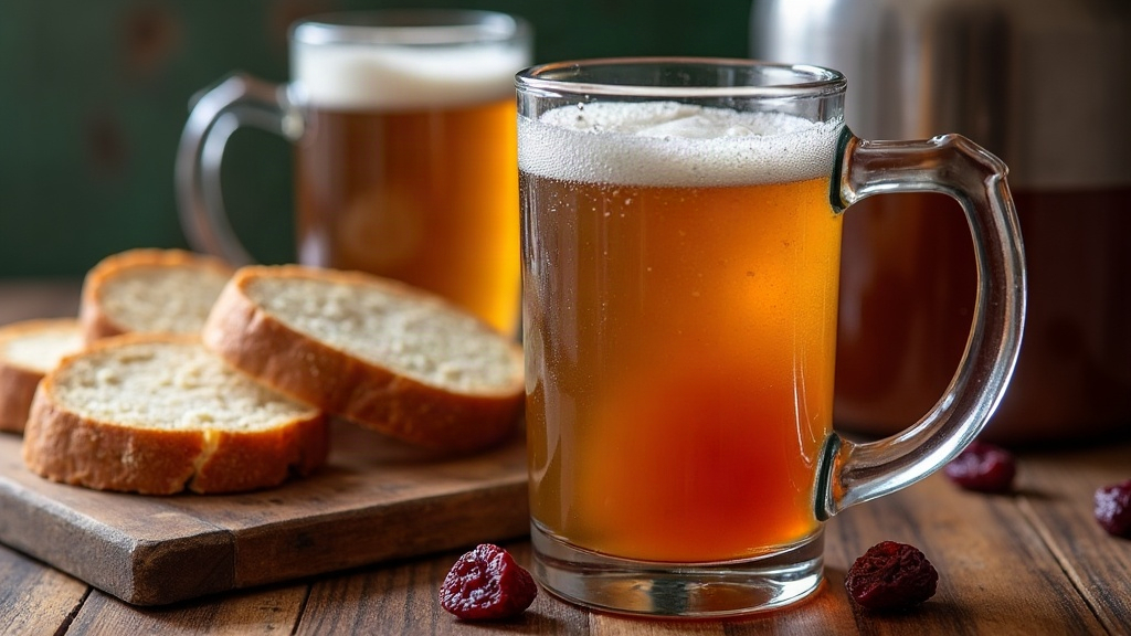 How to Brew Kvass with Toasted Rye Bread and Dried Cherries