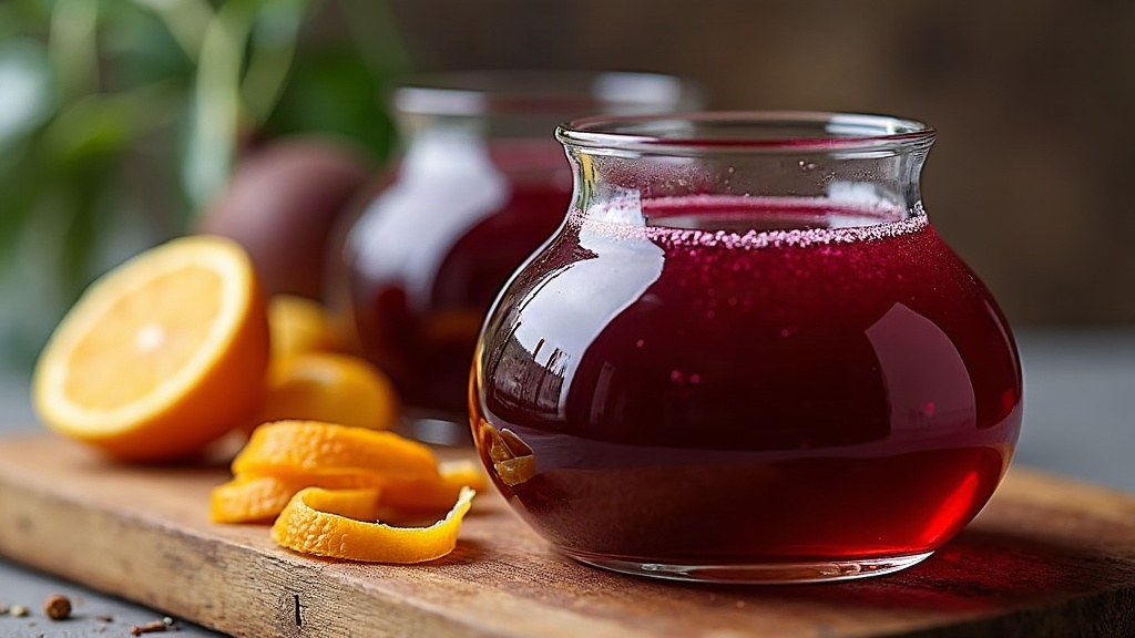 How to Make Low-Alcohol Beetroot Wine with Bread Yeast and Citrus Peel